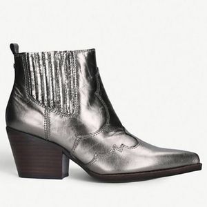 Western ankle booties